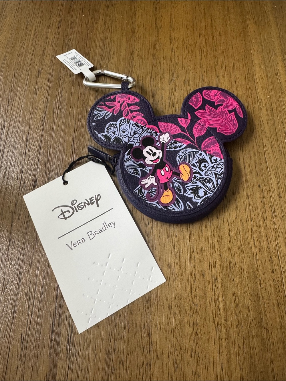 NWT Vera Bradley Mickey Mouse Bag Charm!